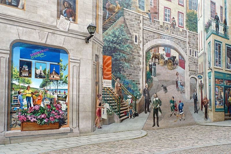 Quebec City Mural