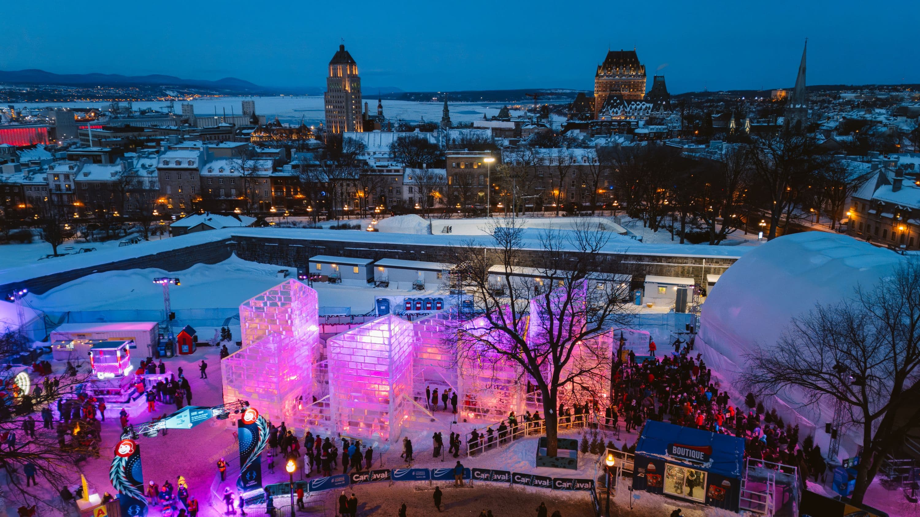Stationnements près du Carnaval de Québec | Trouver et réserver avec clicknpark